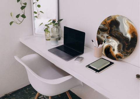 Zestaw do tworzenia Fluid art "Miesiąc"