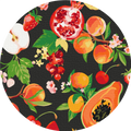 Okrągłe malowanie po numerach Mix owoców (RC00048M)