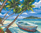 Premium malowanie po numerach Rajska wyspa (PBS21769)