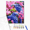 Malowanie po numerach Ptaki w kwiatach (BS25245)