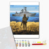 Premium malowanie po numerach Kierunek dla statku ©Boris Groh (PBS53132M)