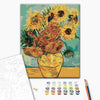 Malowanie po numerach Słoneczniki. Van Gogh (BS51337)