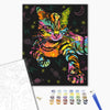 Malowanie po numerach Kosmiczny kot (BS51365)