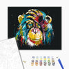 Malowanie po numerach Kolorowy szympans (BS25714)