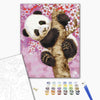 Malowanie po numerach Panda na sakurze (BS30274)