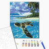 Malowanie po numerach Tropikalny żółw (BS51422)