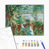 Malowanie po numerach Blisko jeziora. Pierre Auguste Renoir. (BS51430)