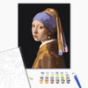 Malowanie po numerach Dziewczyna z perłowym Kolczykiem. Jan Vermeer (BS223)
