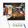 Malowanie po numerach Kot na półce (BS4142)