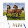 Malowanie po numerach Konie w biegu (BS51966)