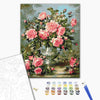 Malowanie po numerach Bukiet pionowych róż (BS51968)