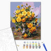 Malowanie po numerach Bukiet żółtych róż (BS51981)