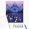 Malowanie po numerach Wieczór przy Taj Mahalu (BS32138)