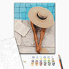 Malowanie po numerach Lato w kapeluszu (BS51750)