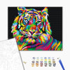Malowanie po numerach Tygrys pop-art (BS26176)