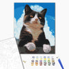 Malowanie po numerach Ciekawy kot (BS51941)