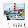 Malowanie po numerach Most San Francisco. (BS7979)