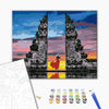 Malowanie po numerach Podróżniczka na Bali (BS37987)