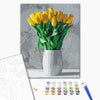 Malowanie po numerach Bukiet żółtych tulipanów (BS52639)