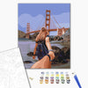 Malowanie po numerach Śledź mnie San Francisco (BS52590)