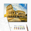 Malowanie po numerach Koloseum na wschodzie słońca (BS52624)
