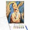 Malowanie po numerach Maria i Jezus. (BS24165)