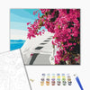 Malowanie po numerach Kwiaty Santorini (BS52717)