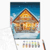Malowanie po numerach Bajeczny dom noworoczny (BS52782)