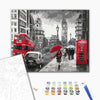 Malowanie po numerach Deszczowy Londyn (BS34828)