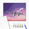 Malowanie po numerach Samolot na niebie (BS52838)