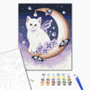 Malowanie po numerach Kot i Księżyc (BS140)