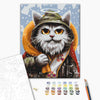 Malowanie po numerach Kot św. Mikołaj © Marianna Pashchuk (BS53442)