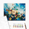 Malowanie po numerach Niebieskie kwiaty © Anna Steshenko (BS53560)