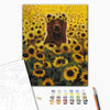 Malowanie po numerach Niedźwiedź słoneczny ©Lucia Heffernan (BS53474)