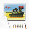 Malowanie po numerach Psy Sił Zbrojnych Ukrainy ©Tanya Gavryliv (Gavrik) (BS53723)