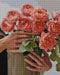 Diamentowa mozaika Bukiet róż piwoniowych (DBS1045)