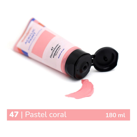 Farba akrylowa Pastelowy koral (TBA180047)